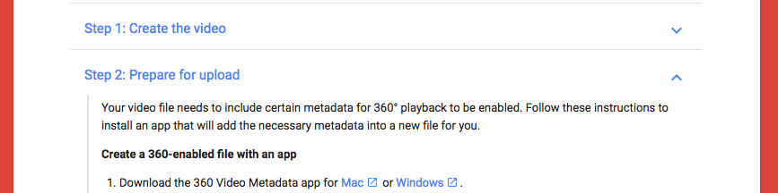 360 video metadata app for mac and windows